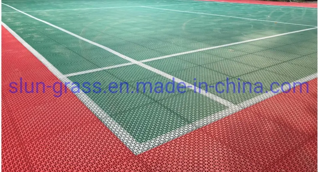 15mm Thickness PP Outdoor Interlocking Sports Floordesign Style Modern · Application Sports Venues · Warranty More Than 5 Years