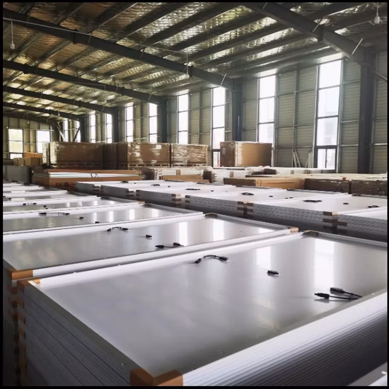 Certificato all'ingrosso Singolo 500W/540W/545W/555W Bifacciale Perc Mono/Mini BIPV/PV Pannello del sistema energetico solare flessibile monocristallino