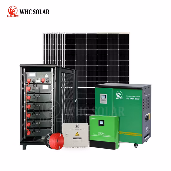 Centrale elettrica portatile Batteria LiFePO4 2 x presa CA Generatori solari 110 V/300 W